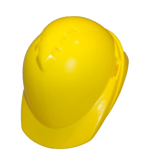 Casco de Seguridad AmarilloSinArnes