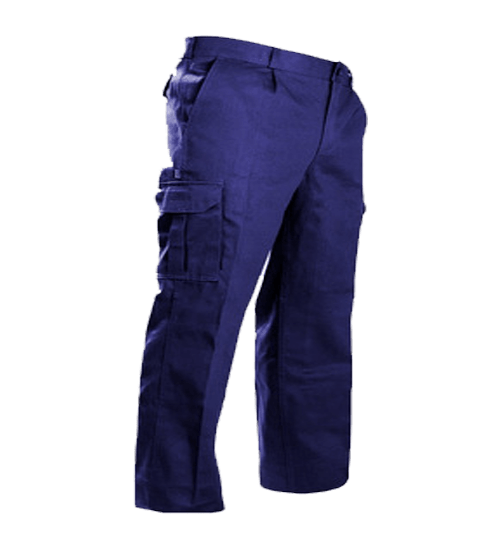 Pantalon Color Azul Marino 